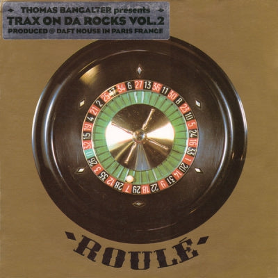 THOMAS BANGALTER - Trax On Da Rocks feat; On Da Rocks / Roule Boule / What To Do / Outrun / Ventura