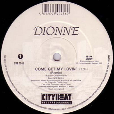 DIONNE - Come Get My Lovin (Remix)