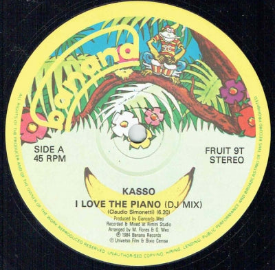 KASSO - I Love The Piano / Dancing On The Beach