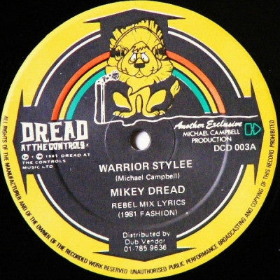 MIKEY DREAD - Warrior Stylee / Israel (Stylee) Style