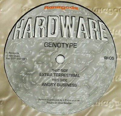 GENOTYPE - Extra Terrestral / Angry Business