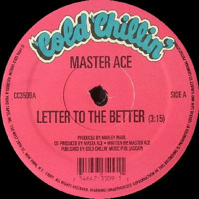 MASTER ACE - Letter To The Better / Brooklyn Battles