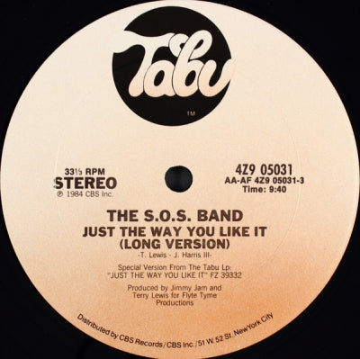 SOS BAND - Just The Way You Like It