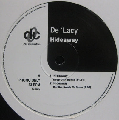 DE'LACY - Hideaway (Deep Dish Remix)