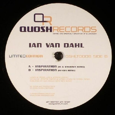 IAN VAN DAHL - Inspiration (Remixes)