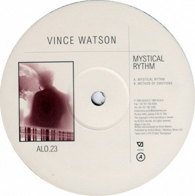 VINCE WATSON - Mystical Rhythm