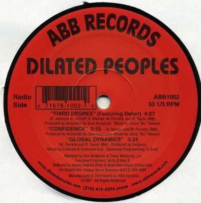 DILATED PEOPLES - Third Degree