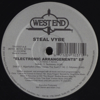 STEAL VYBE - Electronic Arrangements EP