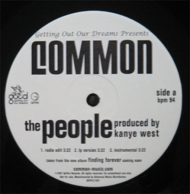 COMMON - The People / The Game
