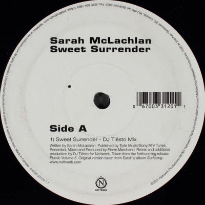 SARAH McLACHLAN - Sweet Surrender