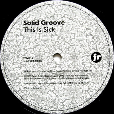 SOLID GROOVE - This Is Sick