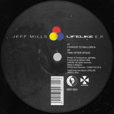 JEFF MILLS - Lifelike EP