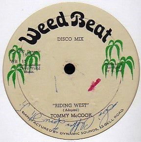 TOMMY MCCOOK - Riding West (Disco Mix) / A Steaming Version.