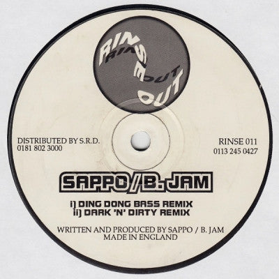 SAPPO / B.JAM - Ding Dong Bass / Dark 'n' Dirty (Remixes)