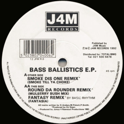 BASS BALLISTICS - Bass Ballistics E.P.