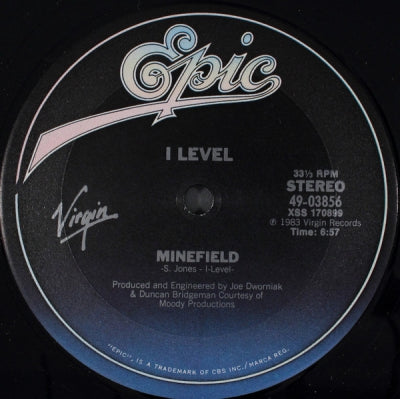 I-LEVEL - Minefield / Number 4 / Give Me