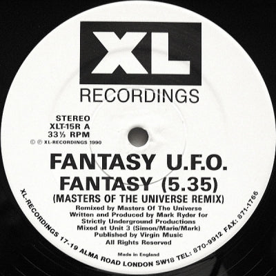 FANTASY UFO - Fantasy (Remixes)