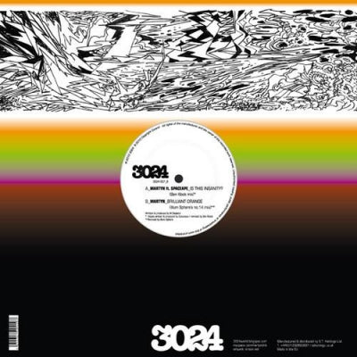 MARTYN FT. SPACEAPE - Is This Insanity / Brilliant Orange (Remixes)