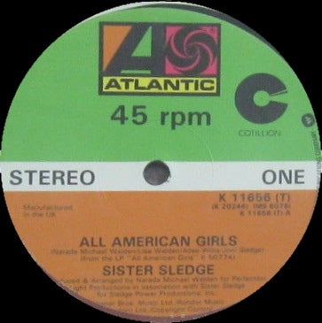 SISTER SLEDGE - All American Girls