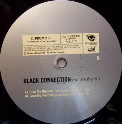 BLACK CONNECTION - Give Me Rhythm