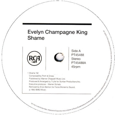 EVELYN 'CHAMPAGNE' KING - Shame