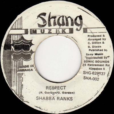 SHABBA RANKS - Respect