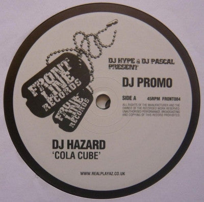 DJ HAZARD - Cola Cube / Ninja Technique