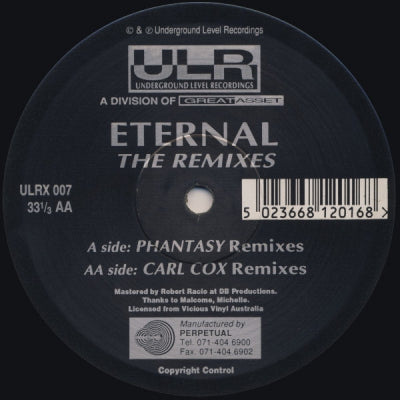 ETERNAL - Eternal The Remixes