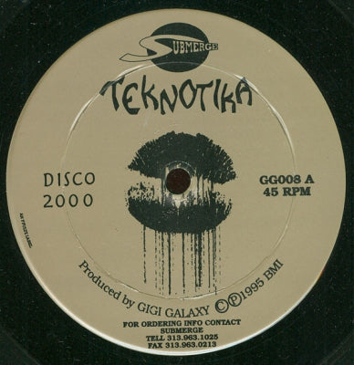 GIGI GALAXY - Disco 2000 / Spores From Outer Space
