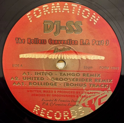 DJ SS - The Rollers Convention E.P. Part 3 (Remixes)