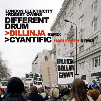 LONDON ELEKTRICITY VERSUS ROBERT OWENS - Different Drum / Harlesden (Remixes)