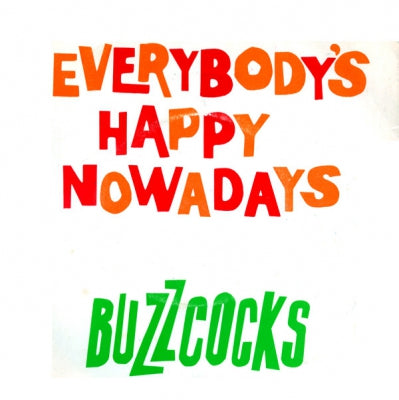 BUZZCOCKS - Everybody's Happy Nowadays / Why Can't I Touch It?.