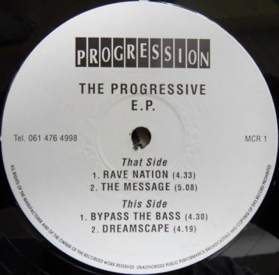 PROGRESSION - The Progressive E.P.