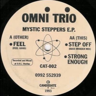 OMNI TRIO - Mystic Steppers E.P.