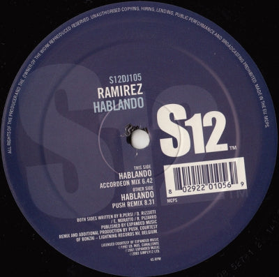 RAMIREZ - Hablando (Accordeon Mix / Push remix)