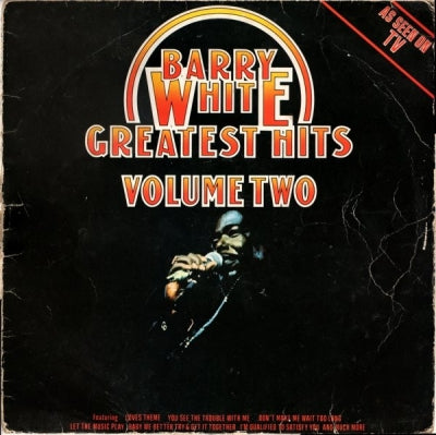 BARRY WHITE - Greatest Hits Volume Two