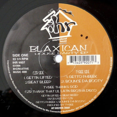 BLAXICAN - House Party EP