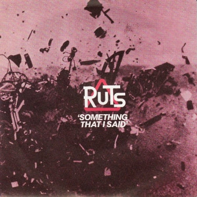 THE RUTS - Something That I Said / Give Youth A Chance