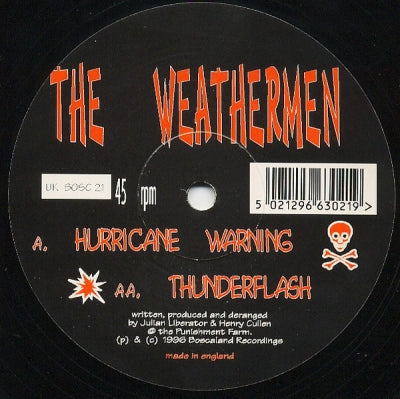 THE WEATHERMEN - Hurricane Warning / Thunderflash