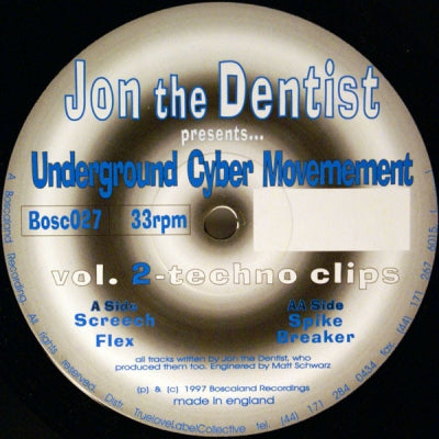 JON THE DENTIST PRESENTS... UNDERGROUND CYBER MOVEMENT - Vol. 2 - Techno Clips