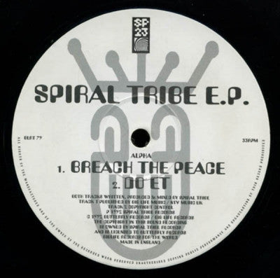 SPIRAL TRIBE - Spiral Tribe EP
