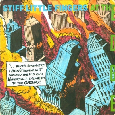 STIFF LITTLE FINGERS - At The Edge / Running Bear (Live) / White Christmas (Live).