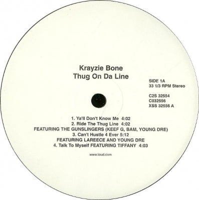 KRAYZIE BONE - Thug On Da Line