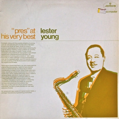 LESTER YOUNG - "Pres" At His Very Best