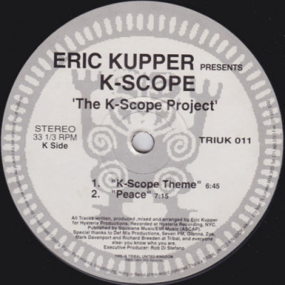 ERIC KUPPER PRESENTS K-SCOPE - The K-Scope Project