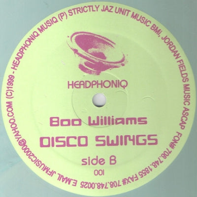 BOO WILLIAMS - Mars / Disco Swings