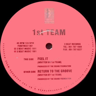 1ST TEAM - Feel It / Return To The Groove