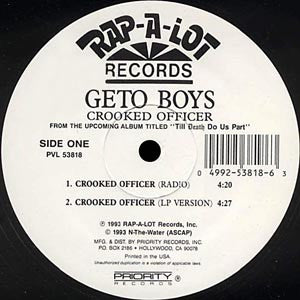 THE GETO BOYS - Crooked Officer