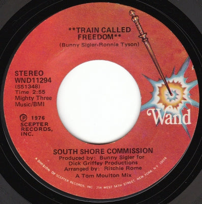 SOUTH SHORE COMMISSION - Train Called Freedom
