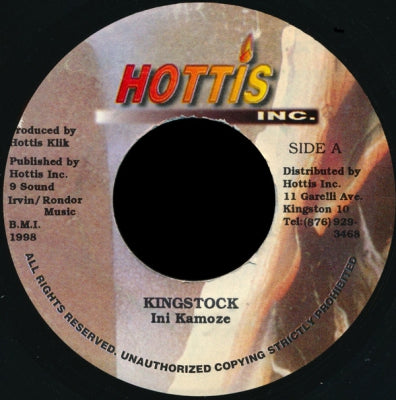 INI KAMOZE - Kingstock / Rhythm Track